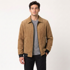 Men's Plus Size Loose Fit Corduroy Coat Side Pocket Jacket