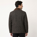 Men’s Warm Fleece Lined Wool Winter Jacket