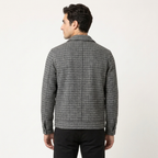 Men’s Woven Jacket Thick Warm Autumn Coat Oversized Loose Fit