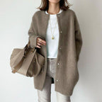 Women's Cardigan Knit Jacket Button Up Spring Layering Sweater