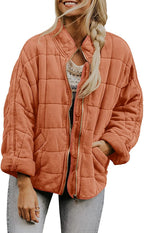 Women's Winter Zip Up Fleece Jacket Warm Pocket Coat