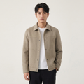 Autumn And Winter Handmade Double-faced Woolen Goods Wool Polo Collar Jacket